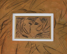 Drawing of Kiss