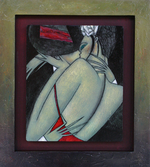 "Study Secret Service" (Oil)